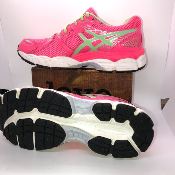Asics Gel-Nimbus 16 Neon Pink Running Sneakers 6.5 - Picture 12 of 16